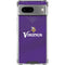 NFL Minnesota Vikings Team Jersey Google Pixel 8a Clear Case